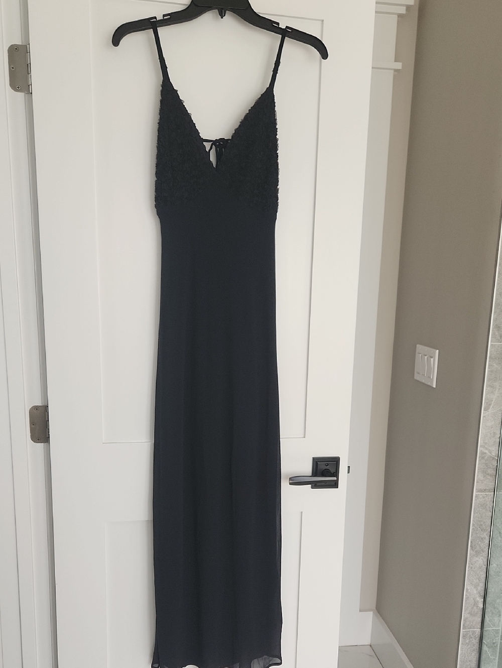 Wild Fable Black Lace Detail Dress Size Medium